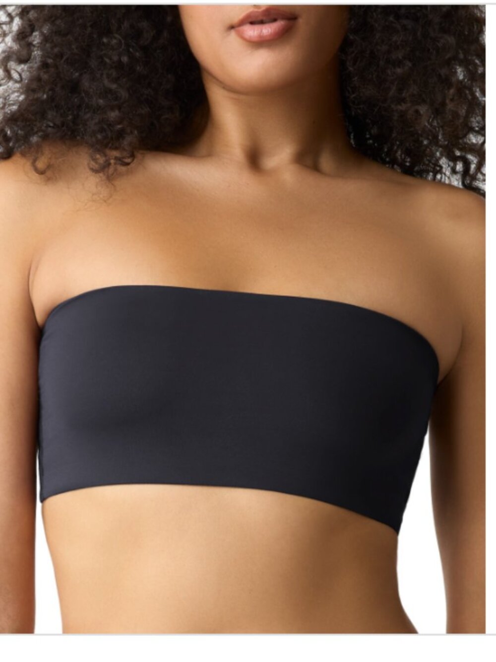 Gap GapBody Women's Lightly Lined Bandeau Bralette Black Size S 1605